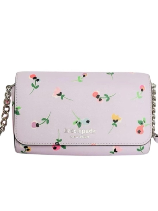 kate spade Handbags - Kate Spade Lavender Purple Wildflower Ditsy Floral Crossbody Purse Bag